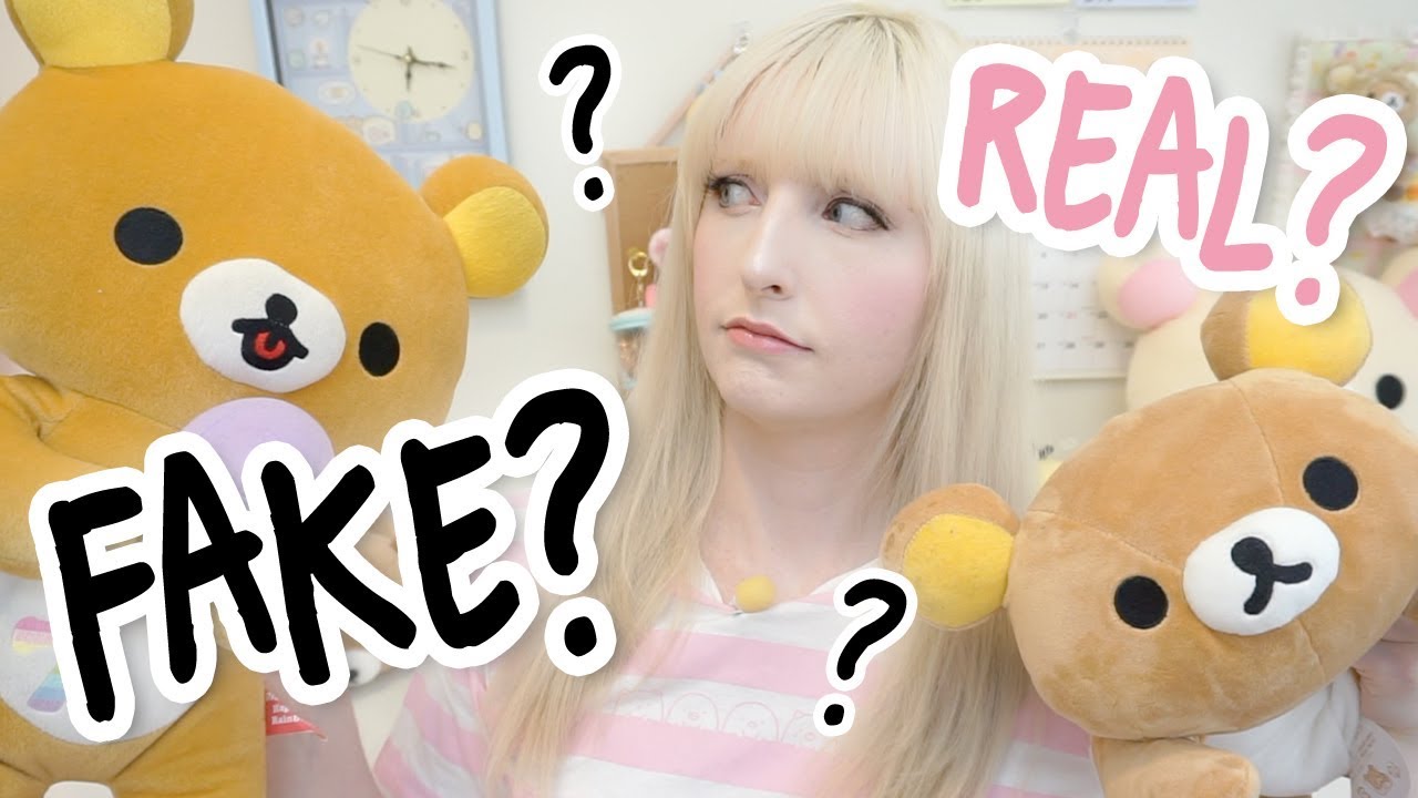 FAKE or REAL Rilakkuma - How to tell the difference?