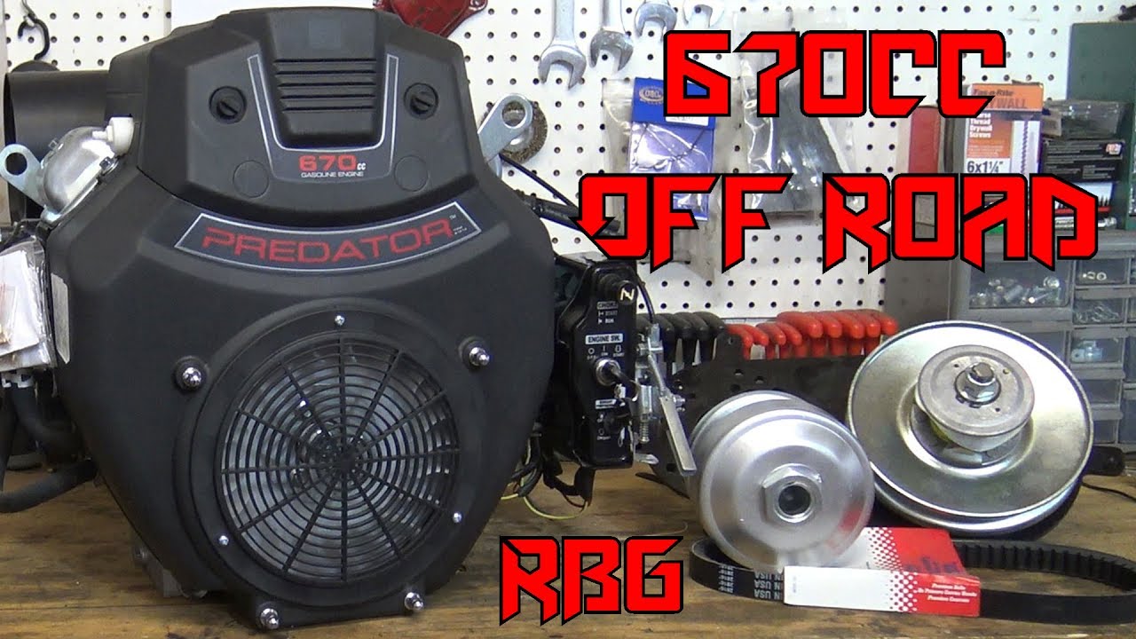 Predator 670cc V Twin Yerfdog Spiderbox Build EP1