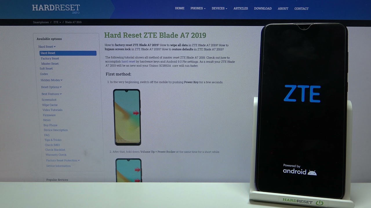 ZTE Blade A7 2019 Boot Animation | Default Welcome Logo & Sound