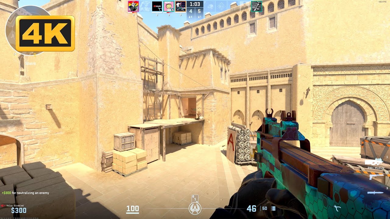 Counter Strike 2 Gameplay 4K (No Commentary)