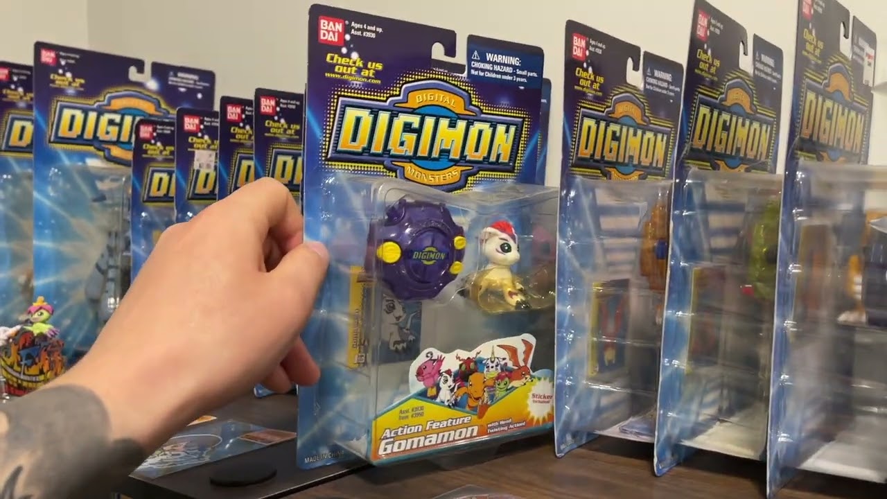Mi colección de figuras Digimon #vintage p.1] #digimon #bandai #anime #toycollection #tour