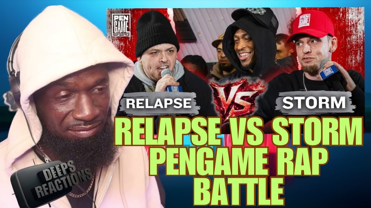 RELAPSE vs STORM | PenGame Rap Battle | 2026 | Deepsspeaks (Reaction)