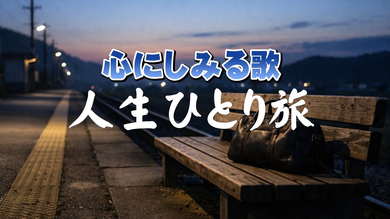 人生ひとり旅｜迷いながらも、歩いてきた｜心のオリジナルソング
