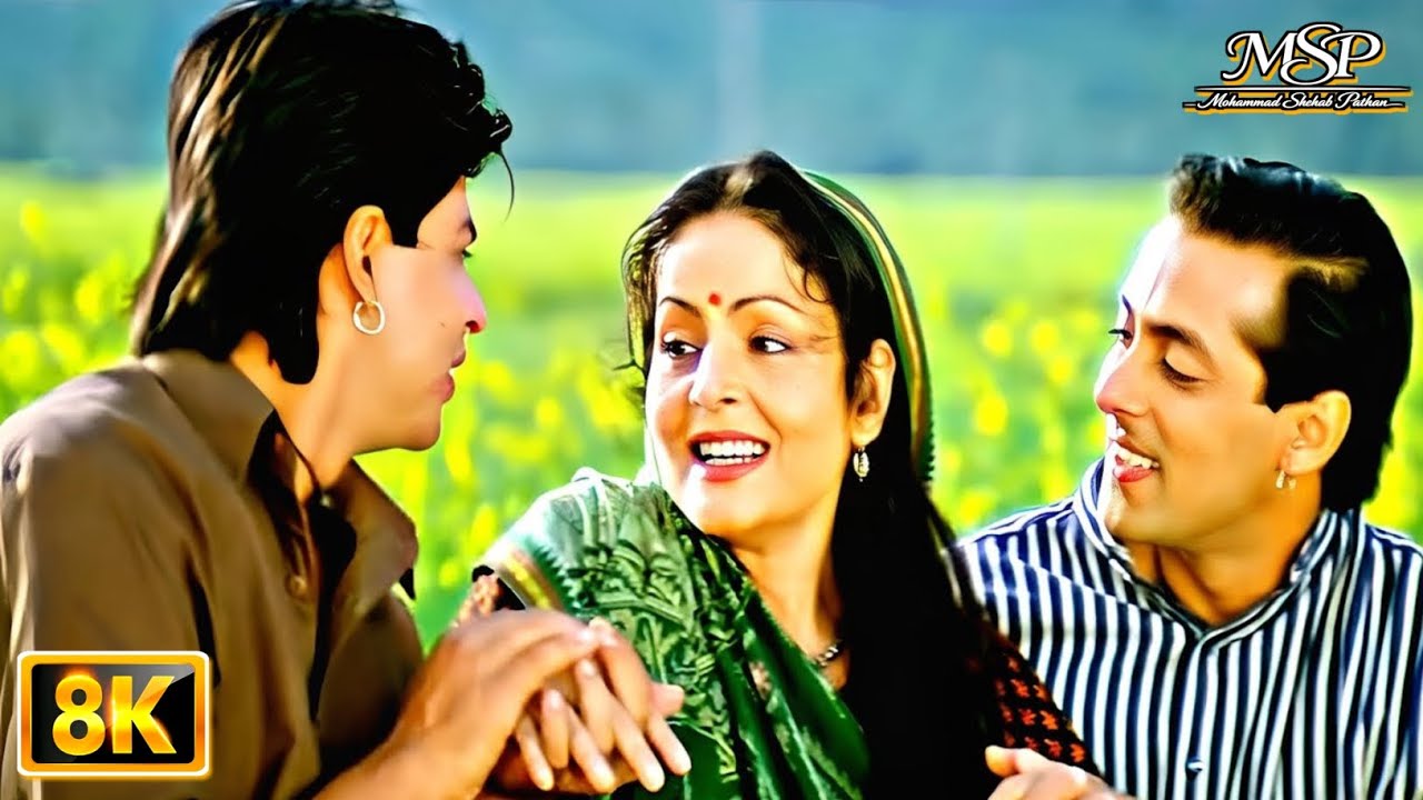Yeh Bandhan Toh 8K | Karan Arjun | Shahrukh Khan, Salman Khan, Kumar Sanu, Udit Narayan, Alka Yagnik