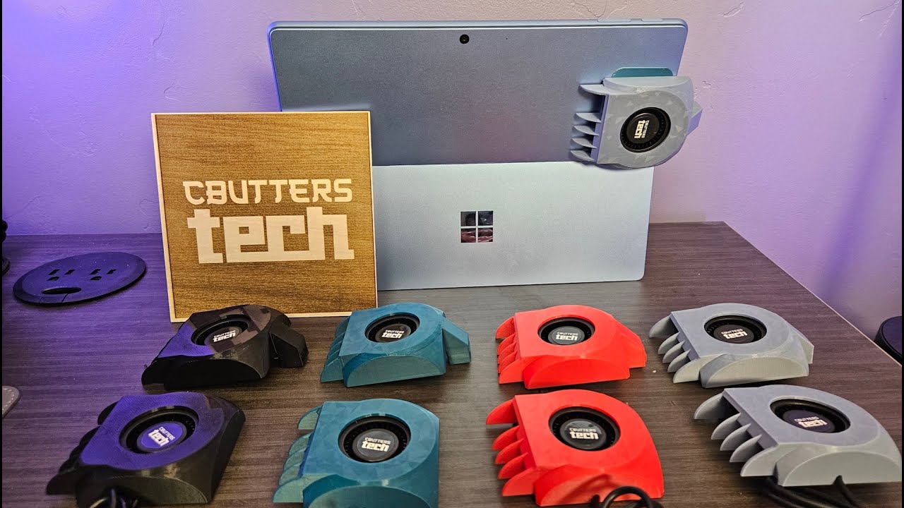 Я разработал идеальный вентилятор для Surface Pro (и вы можете его приобрести)
