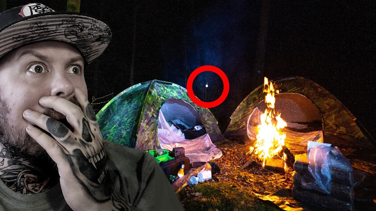 OVERNIGHT in MOST HAUNTED FOREST | SCREAMING WOODS PLUCKLEY