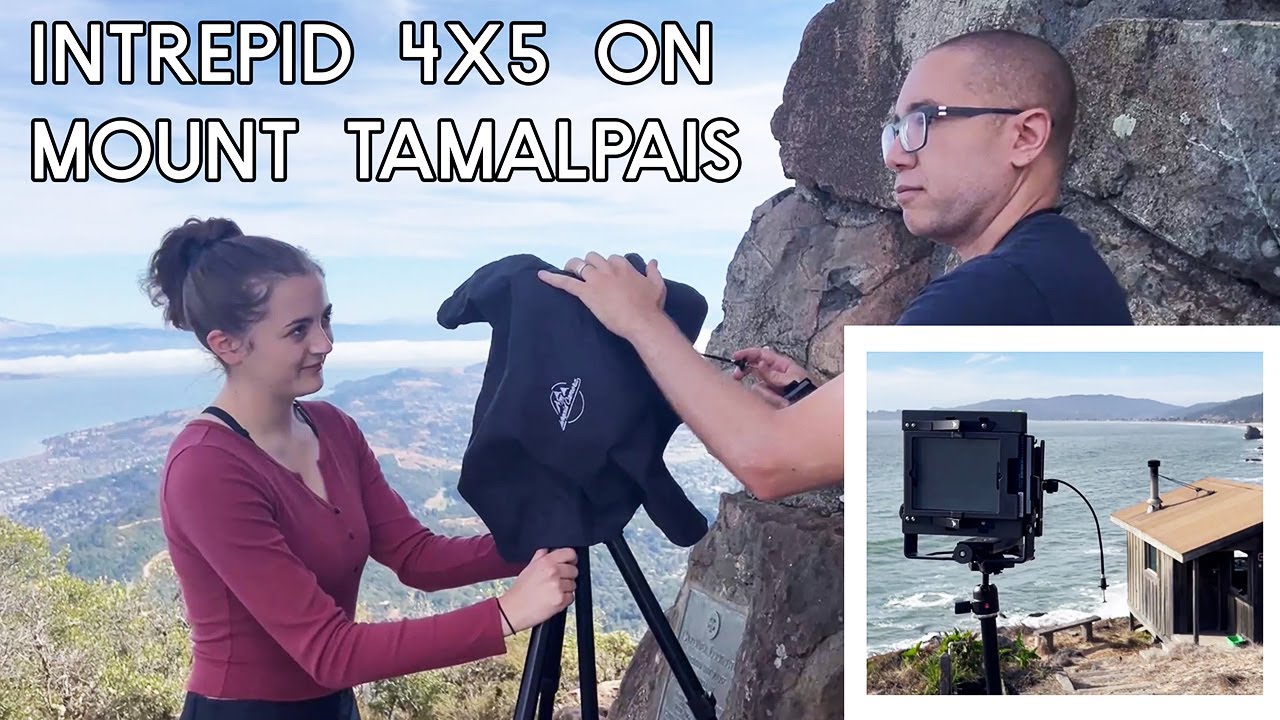 Intrepid 4x5 Camera at Steep Ravine in Mount Tamalpais! Large Format Photography and Printmaking