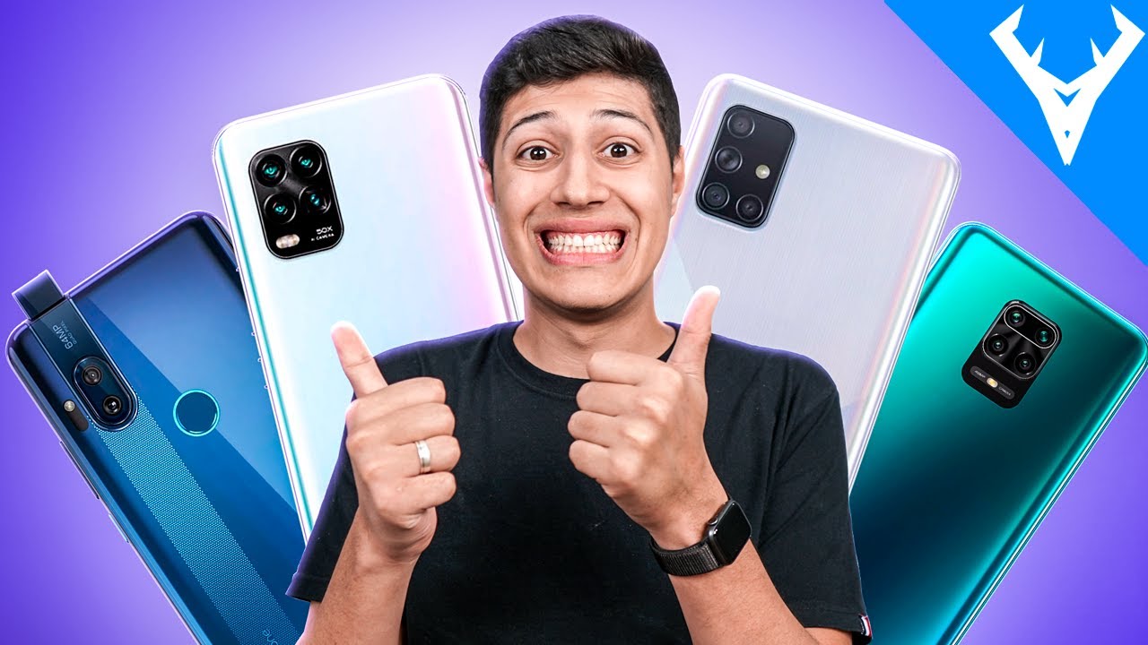 TOP 10 MELHORES CELULARES para COMPRAR em 2020! FIM do ANO