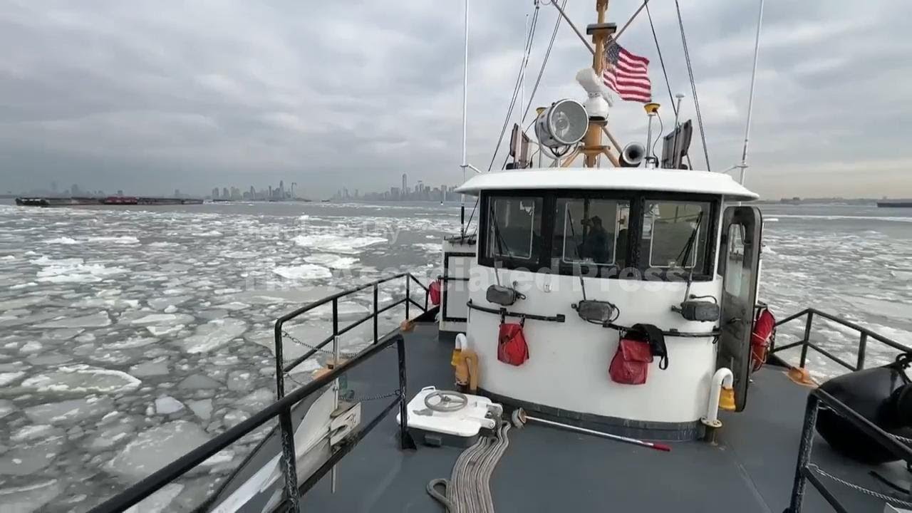 US Coast Guard deploys icebreaking cutters in New York Harbor and adjacent rivers