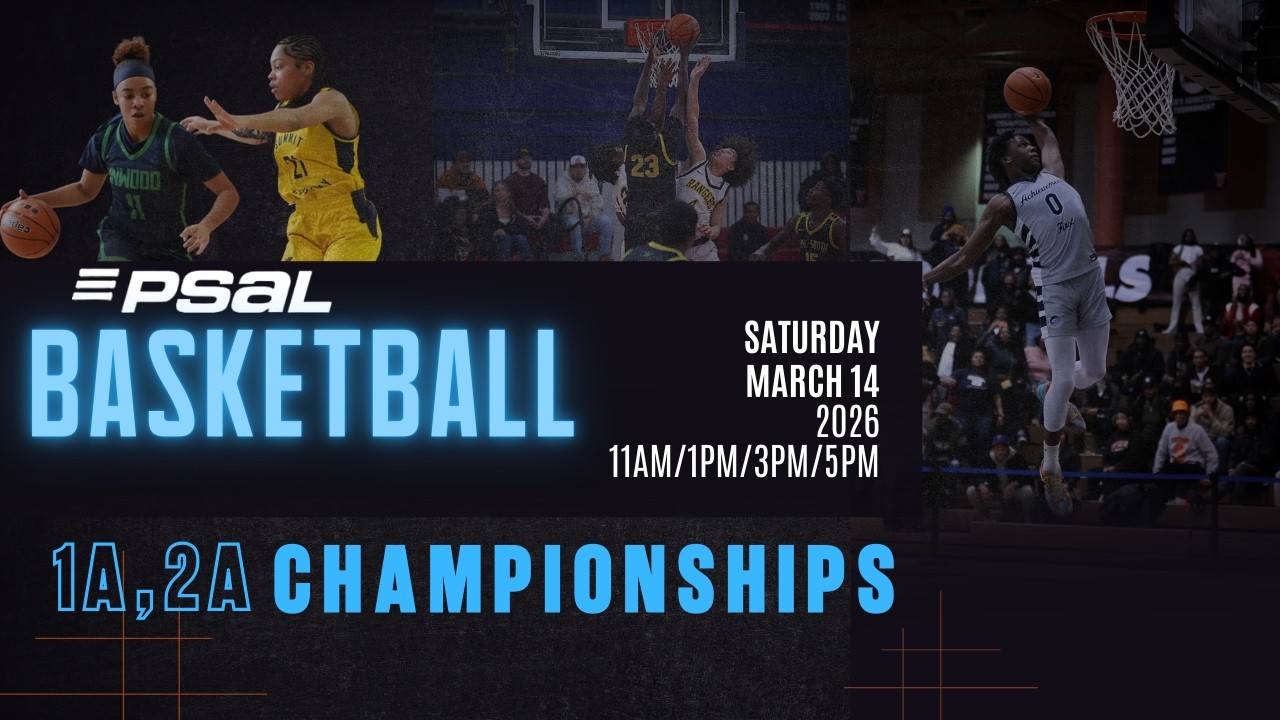 PSAL 1A & 2A Basketball Championships LIVE | 4 Championship Games | LIU Brooklyn