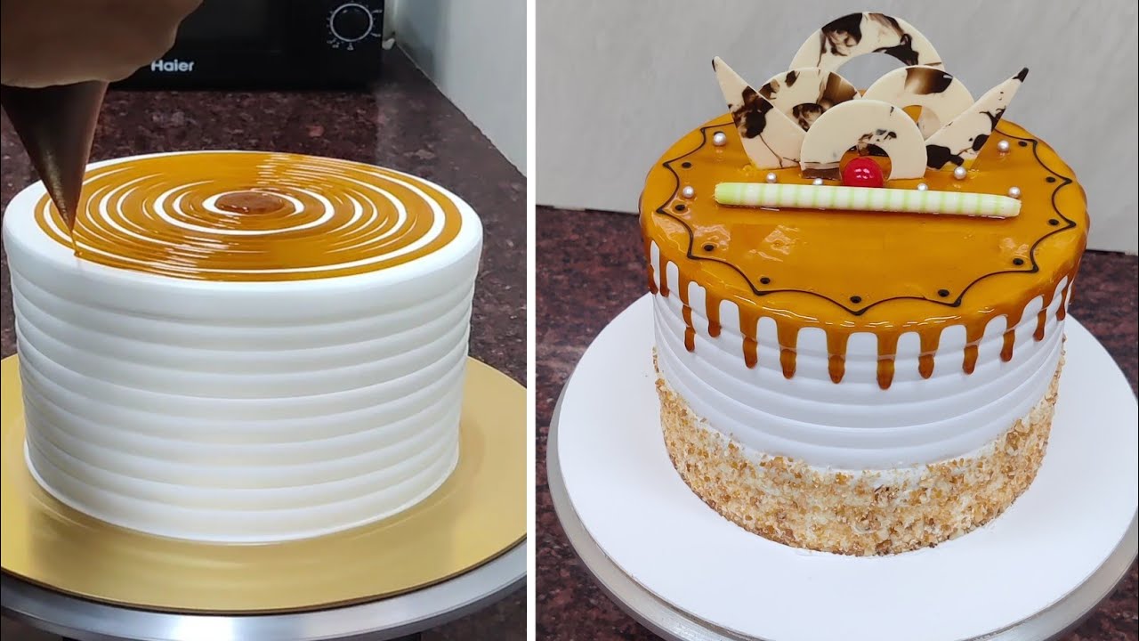 Butter scotch Cake|Butter scotch Cake Design|Birthday Cake|Latest Cake Design 2026