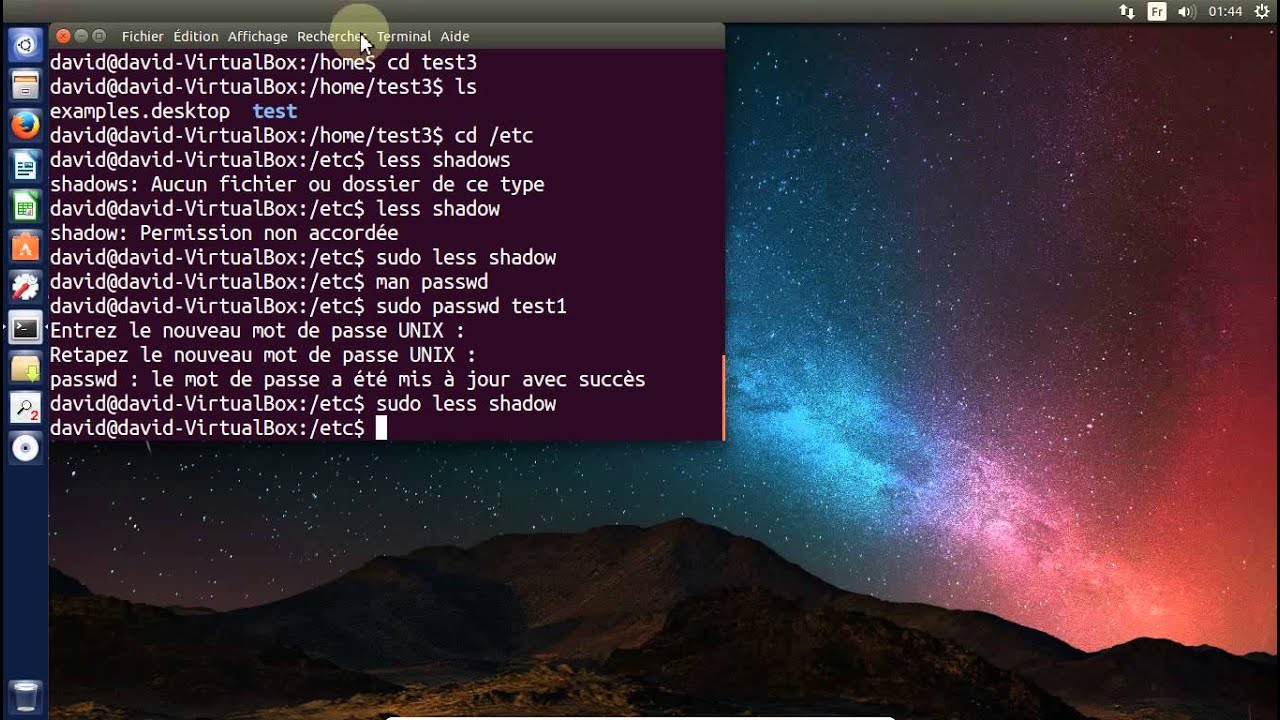 Ligne de commandes Linux - partie 4 - Gestion des utilisateurs et des groupes