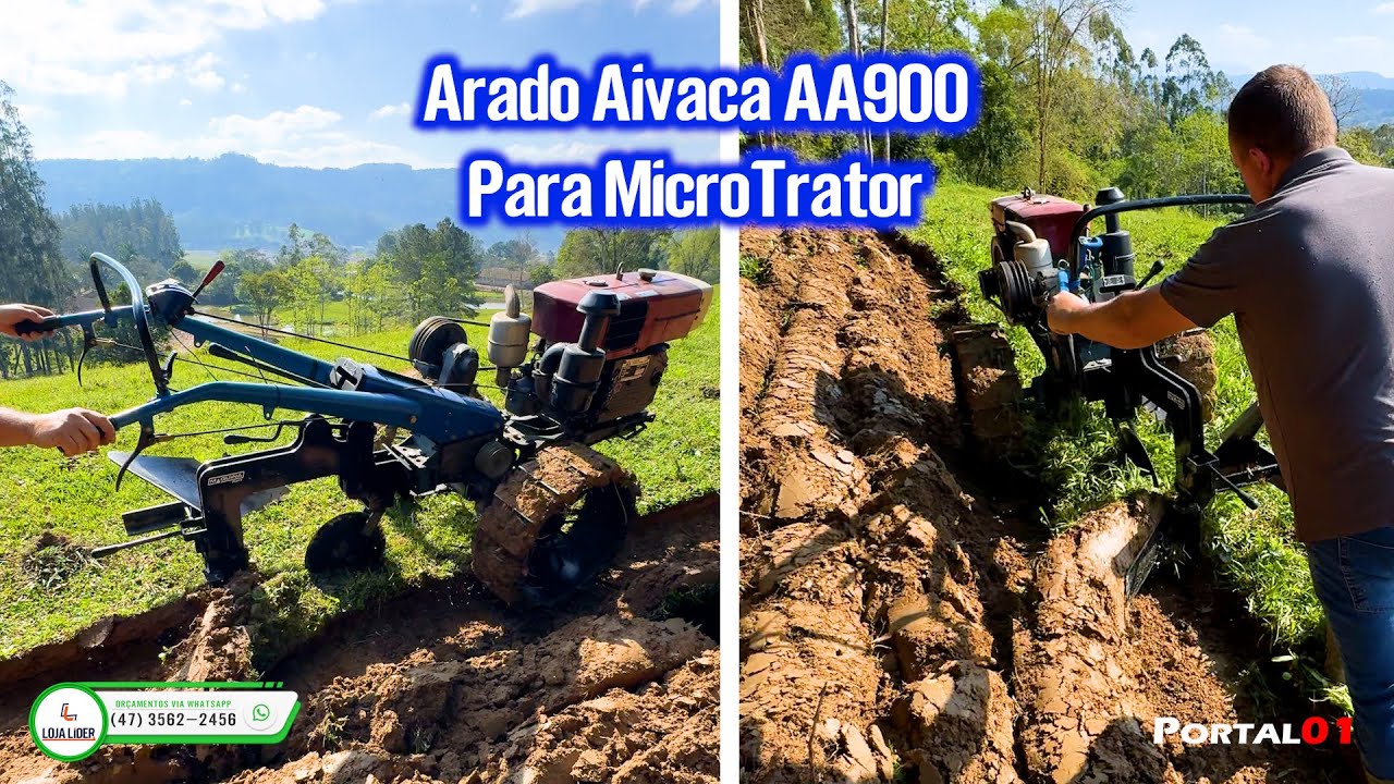 Arado Aiveca AA-900 Para MicroTrator
