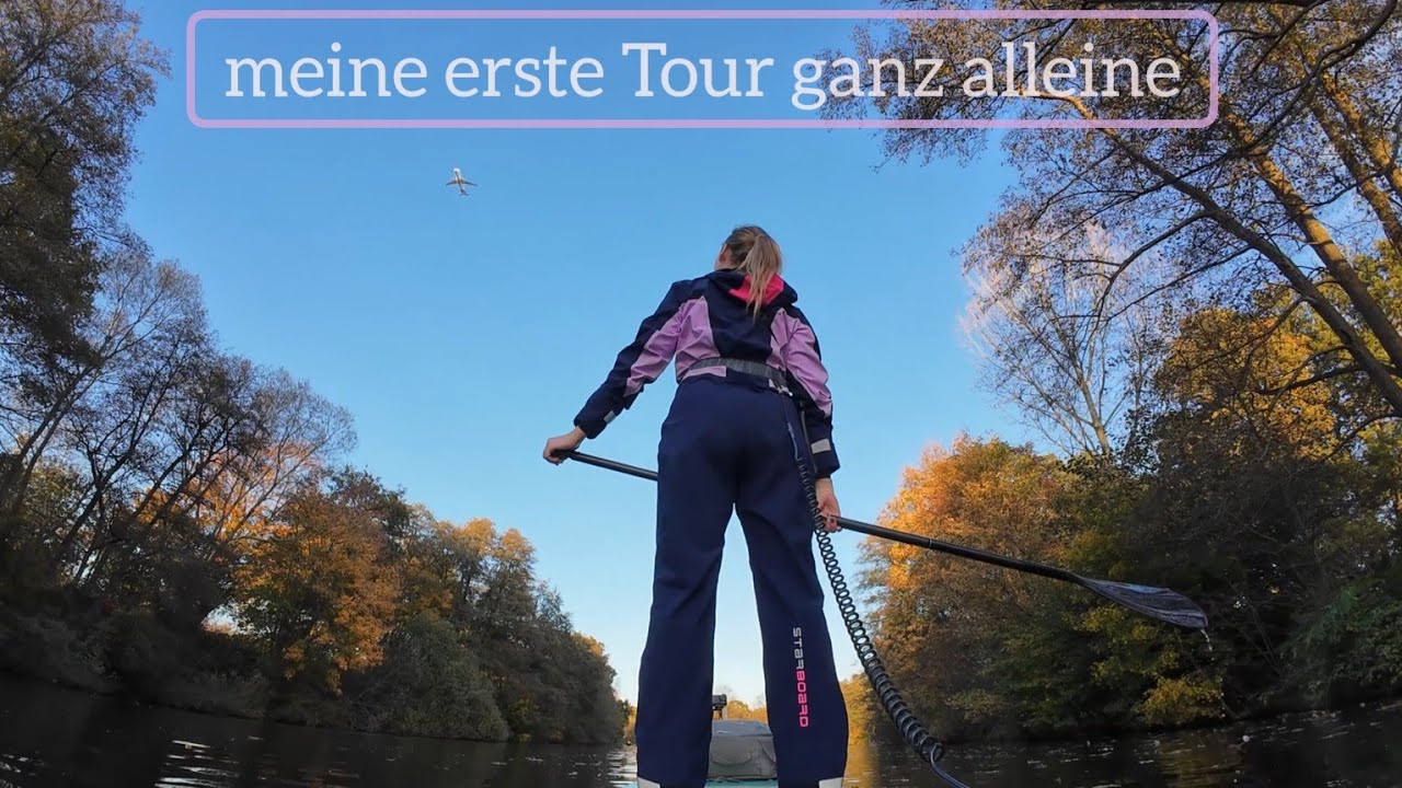 SUP | meine allererste Tour ganz alleine | Drysuits, Boardbags & Beluga-Watching | regeneriat