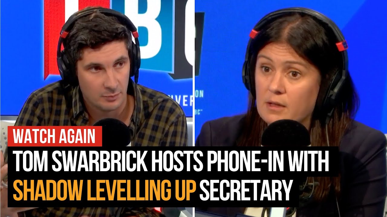 Tom Swarbrick is joined by Shadow Levelling Up Secretary Lisa Nandy | Watch Again