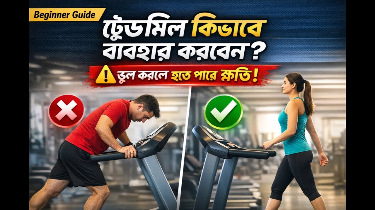 ট্রেডমিল কিভাবে ব্যবহার করবেন? | ভুল করলে হতে পারে ক্ষতি। Treadmill Safety Tips | You Must Follow