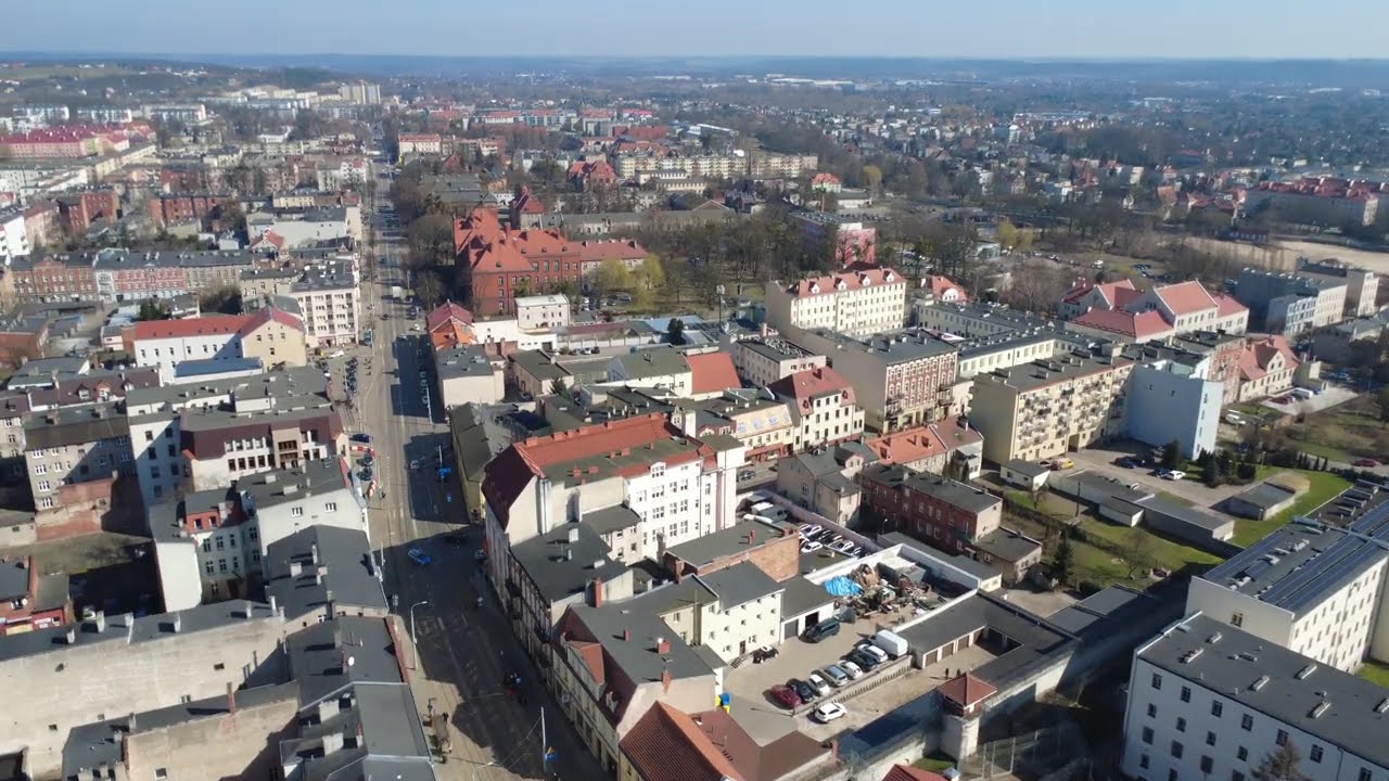 Grudziądz 4K z lotu ptaka cz. 2.