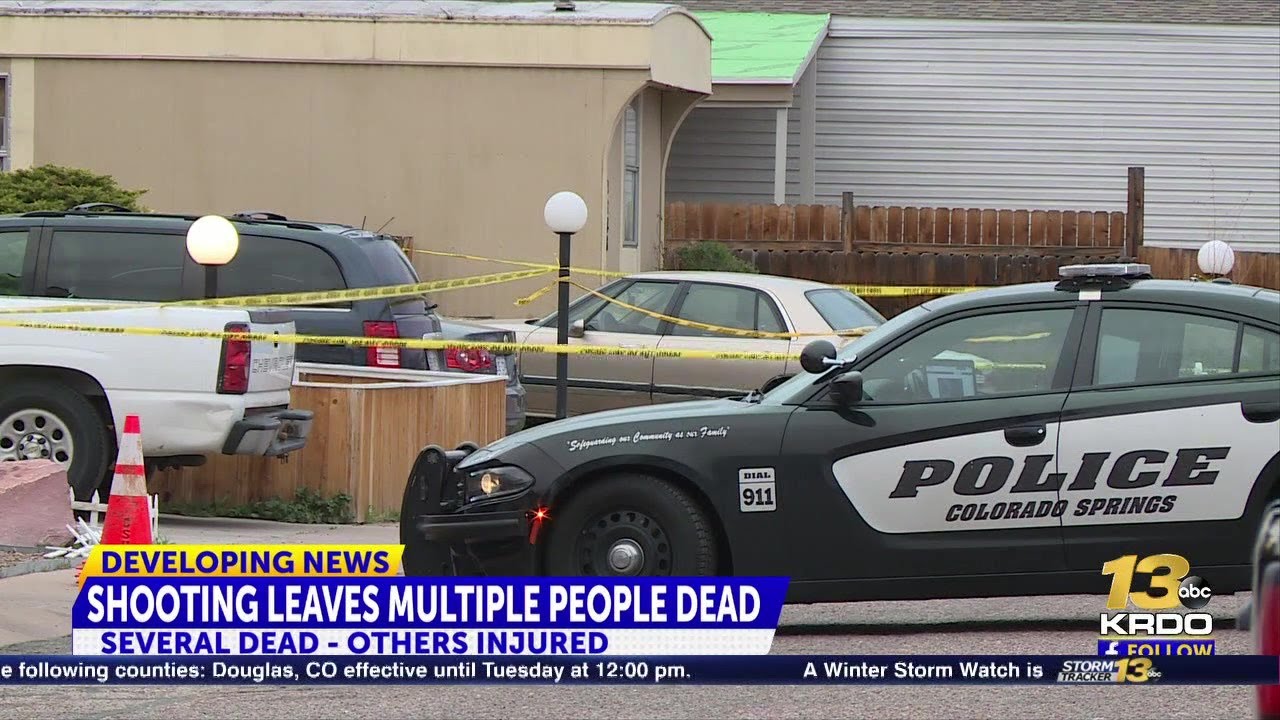 Multiple victims dead, shooting at mobile home community