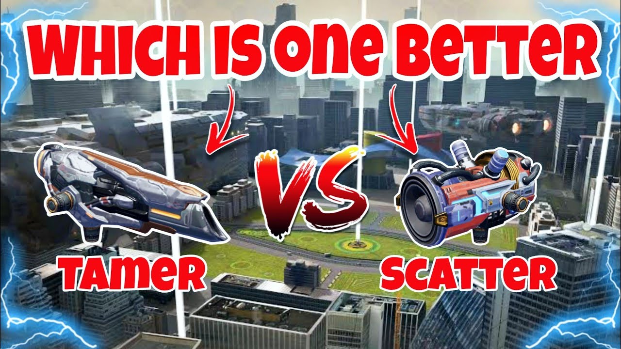 [WR]🔥 Tamer VS Scatter Weapon Comparison |War Robots|