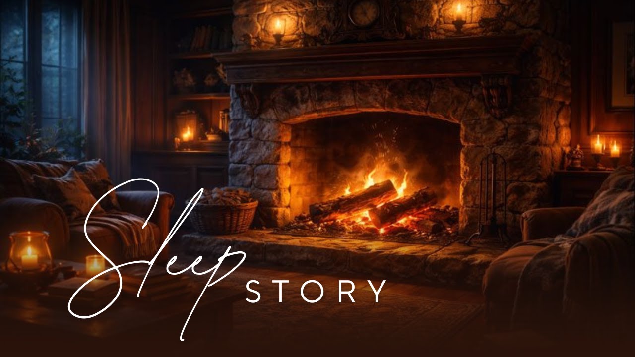 Quiet Evening by the Fire - A Gentle Sleep Story