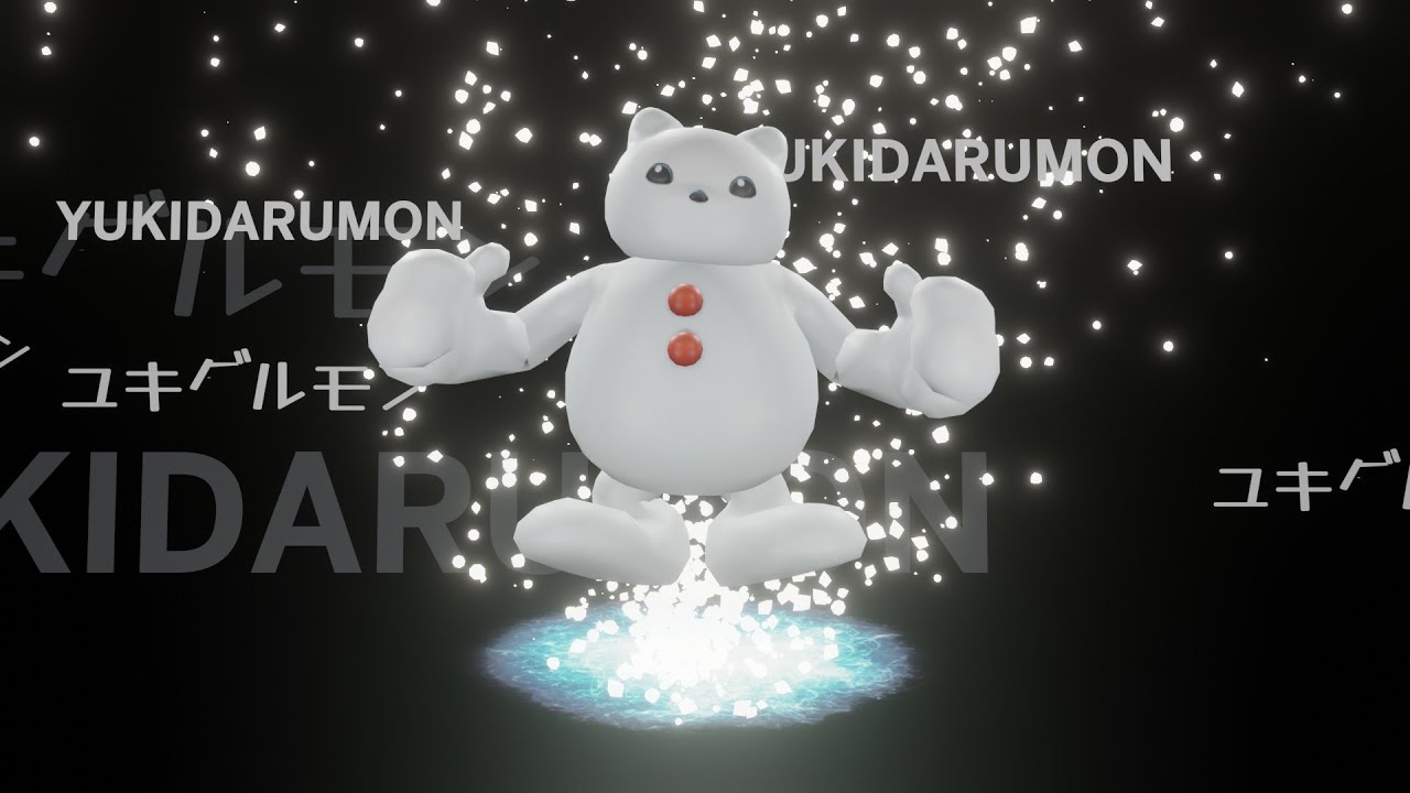 Yukidarumon (Frigimon) Full Digivolution Line