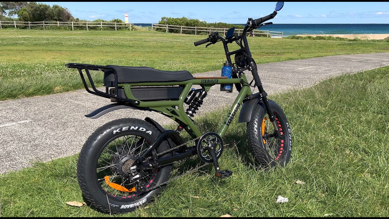 The Fatboy gets a workout - Electric Motorbike review