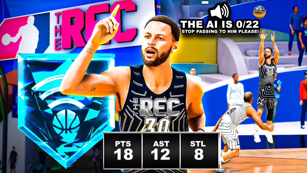 LOUD Argument With The MOST DELUSIONAL Teammates ( nba2k25 Random Rec Toxicity)