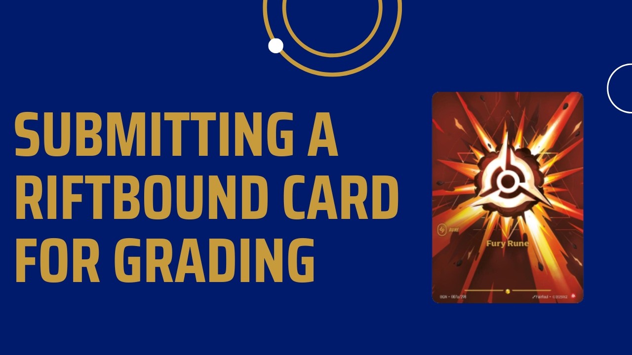 Sending my first Riftbound card for grading!