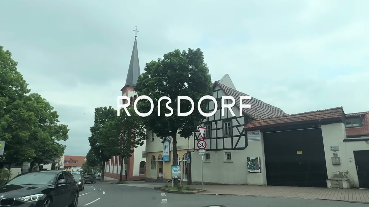Driving Vlog | Roßdorf Germany | 2024 | 4k
