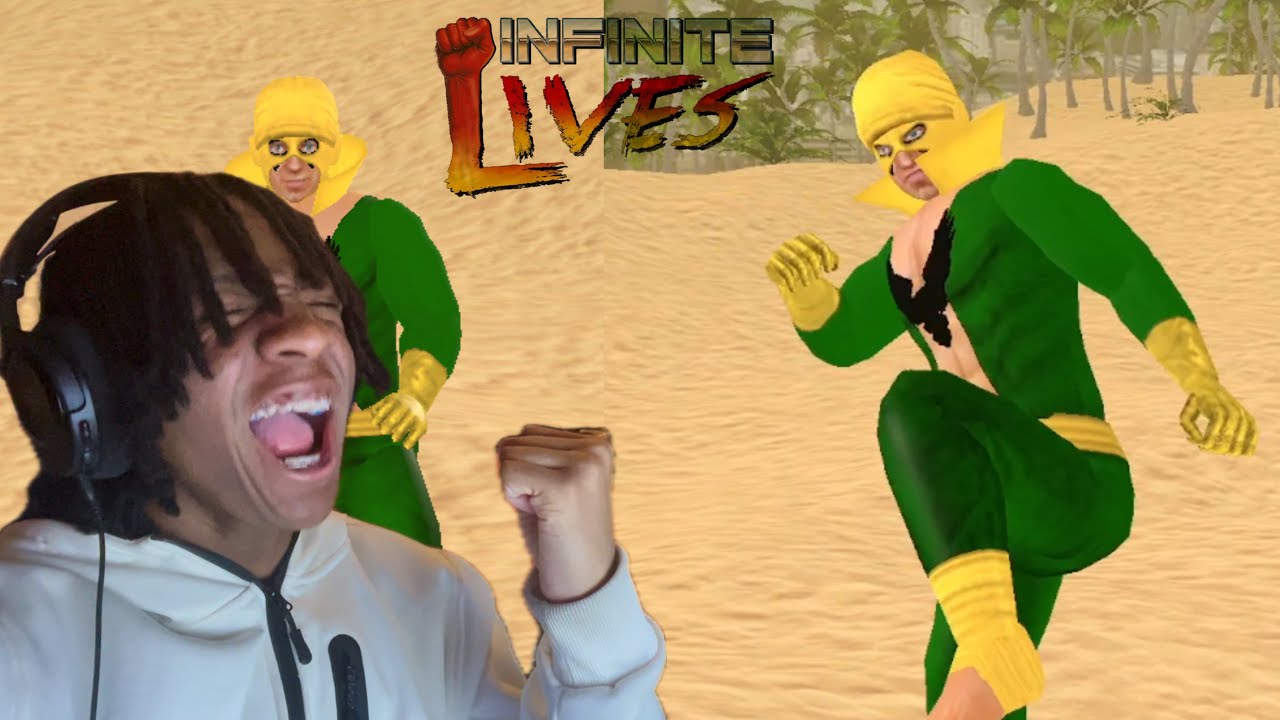 I played As Iron Fist In This superhero Game And PIECED EVERYONE UP(infinite lives)