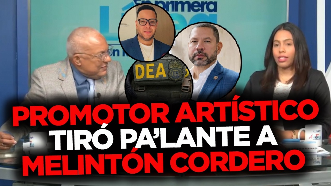 El lío de la DEA SE COMPLICA... Hasta un promotor artístico está metido en ese rebú