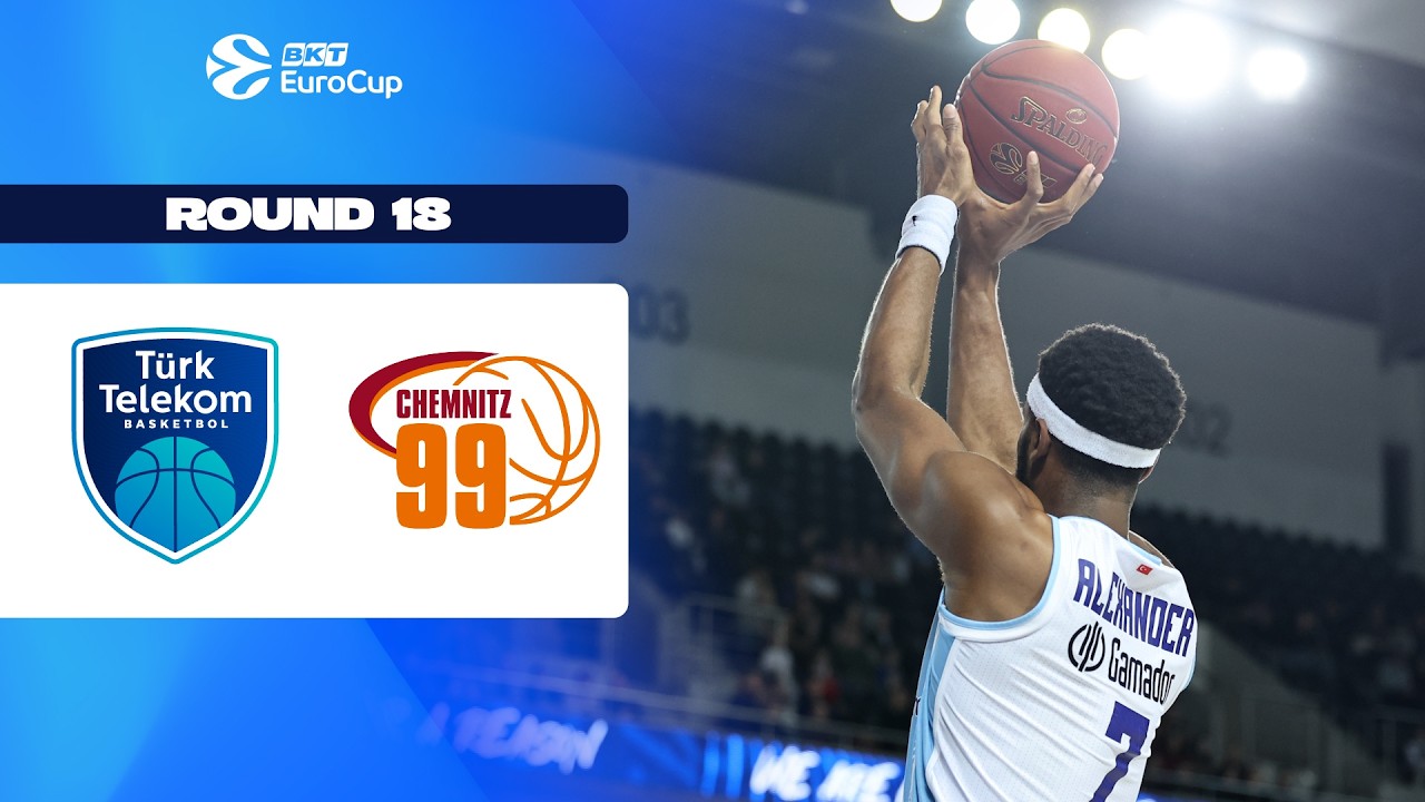 Turk Telekom Ankara - NINERS Chemnitz | Round 18 | EuroCup Basketball 2025-26