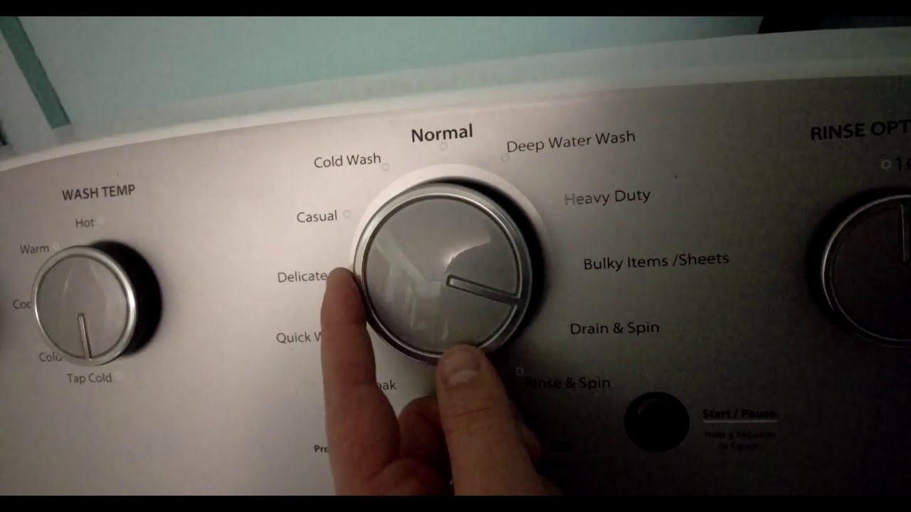 Whirlpool washer and dryer WTW5000D (read description)