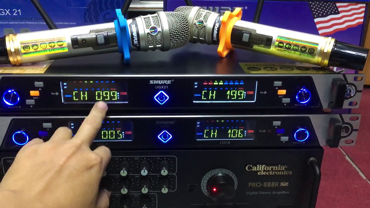 Mic không đây Shure UGX21 phiên bản mới nhất ,hay nhất sẽ là hàng hot năm nay lh 0936499066