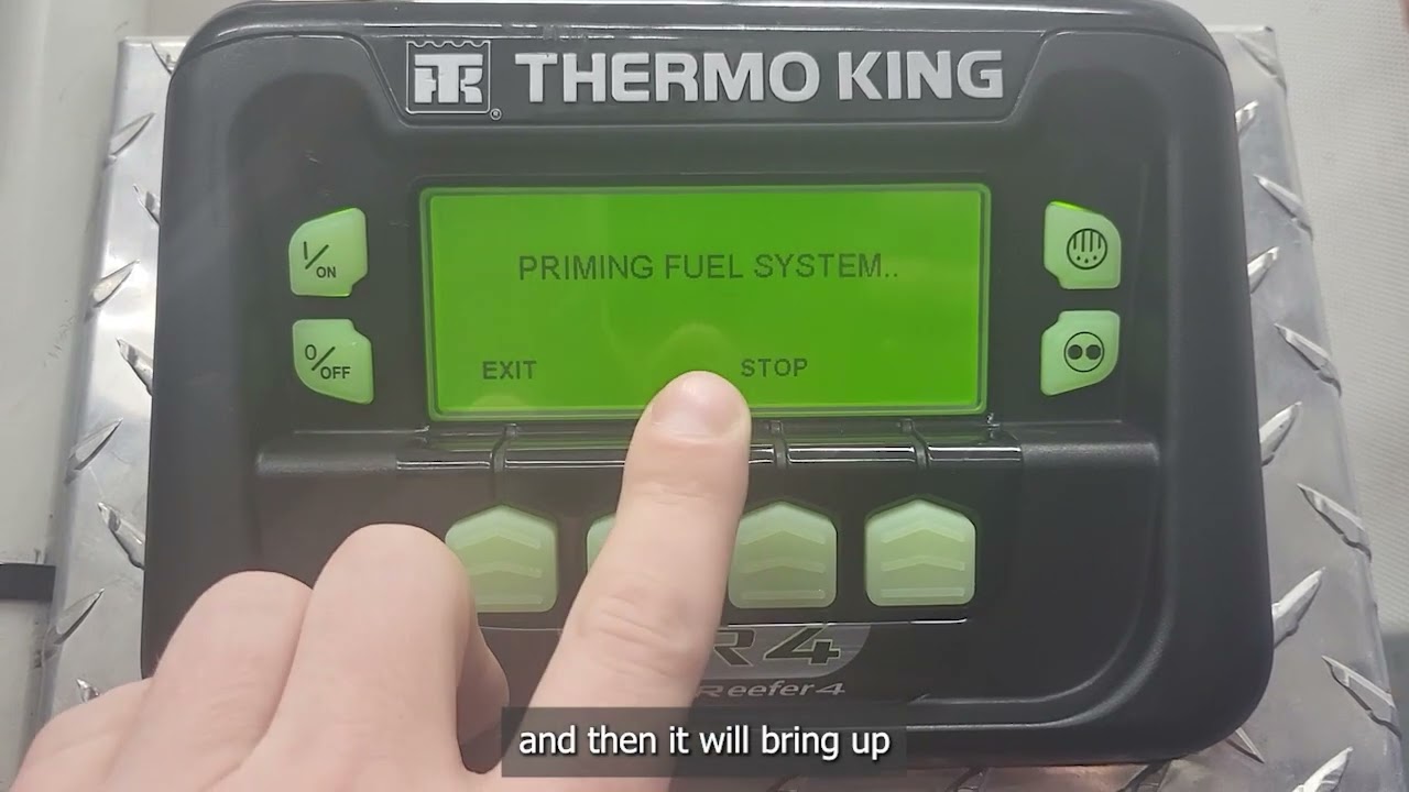 How to Prime Fuel System on a Precedent with a SR4 Microprocessor