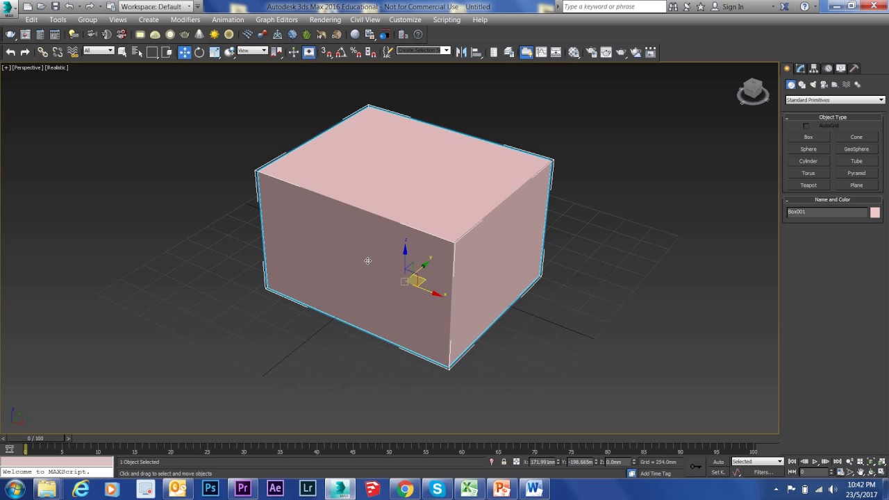 3Ds Max 2016 Intro