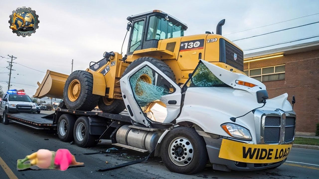 Idiots with Fast Trucks: Heavy Equipment Fails | Extreme Oversized Truck Transport #28