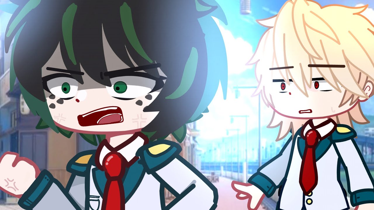 deku snapped at GIRLS??