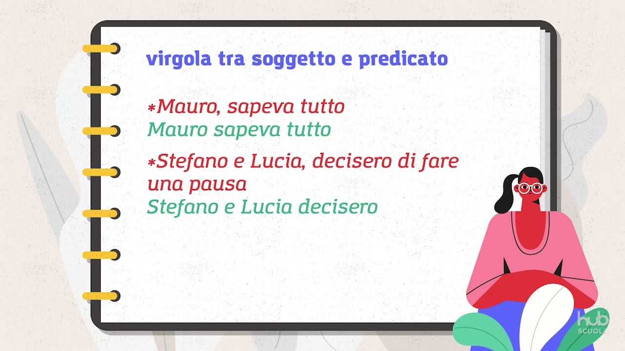 Gli errori da evitare con il soggetto e il predicato