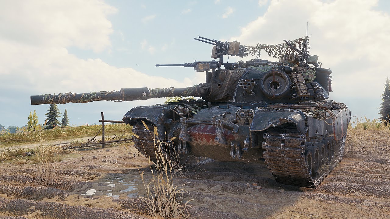M48A5 Patton • Дистанция — его преимущество • World of Tanks