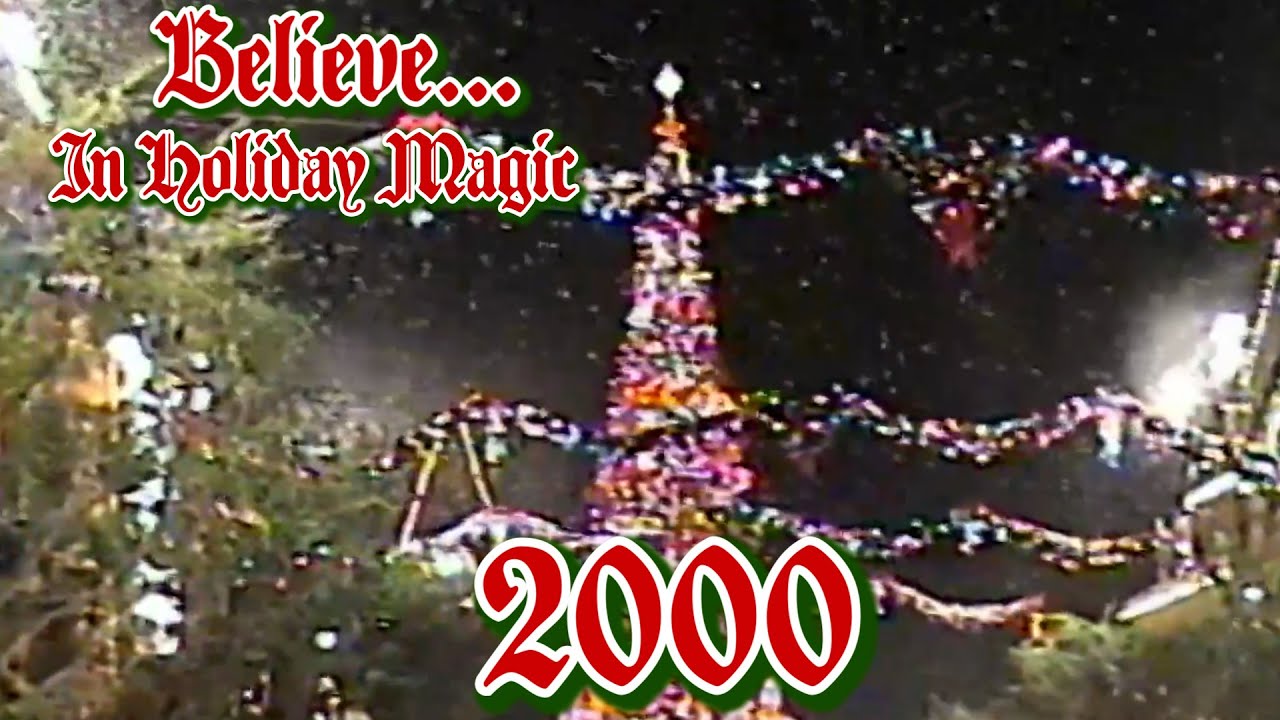 Believe in Holiday Magic Fireworks Show #1 - Disneyland (2000)