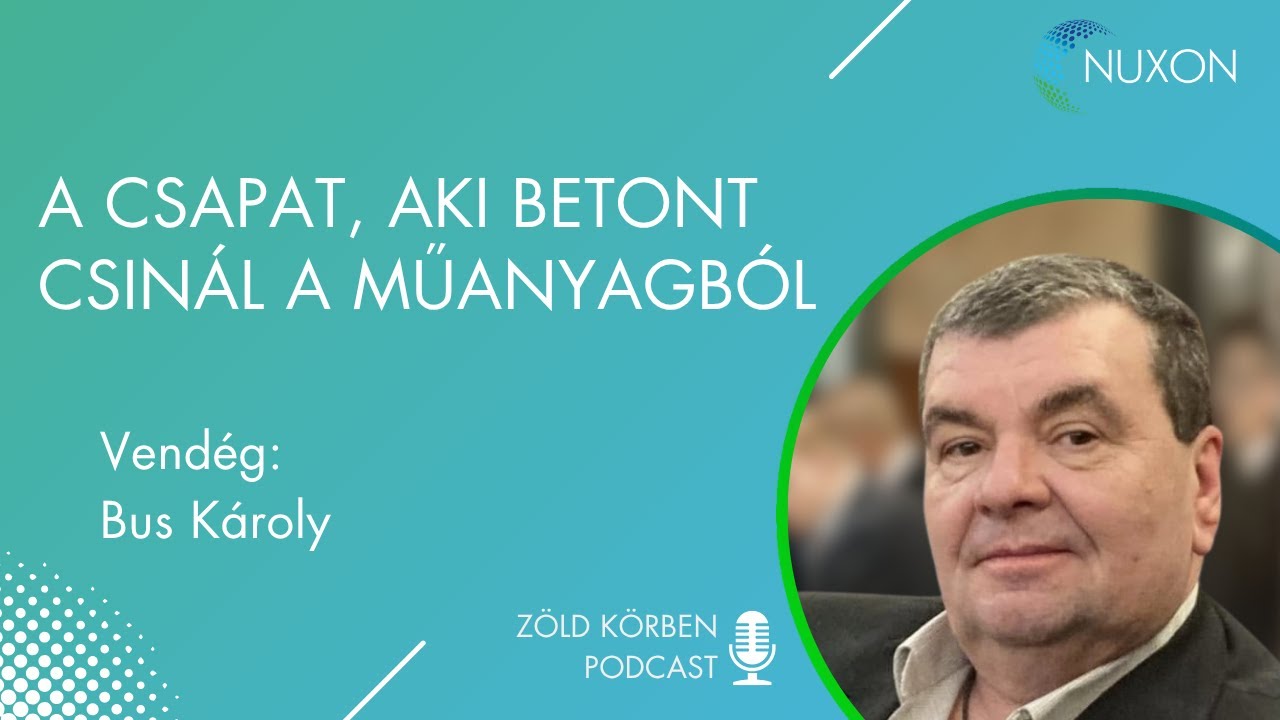 A csapat, aki betont csinál a műanyagból