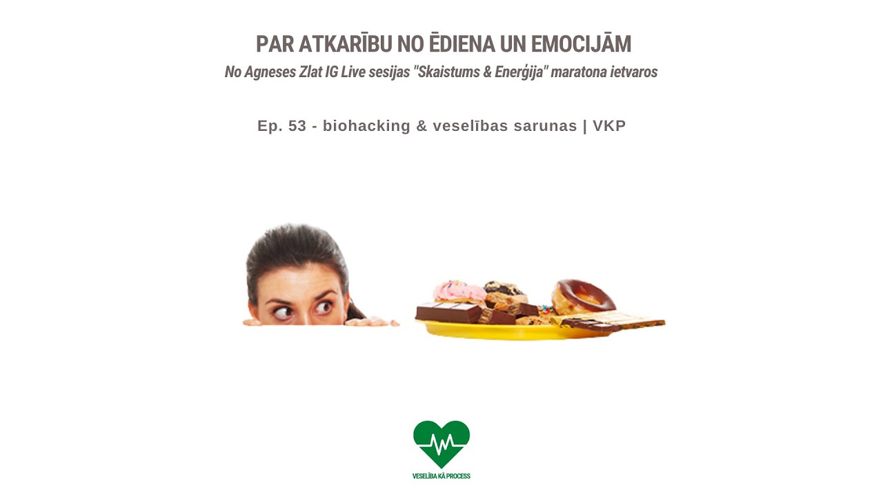 Ep. 53 - biohacking & veselības sarunas -  par atkarību no ēdiena un emocijām