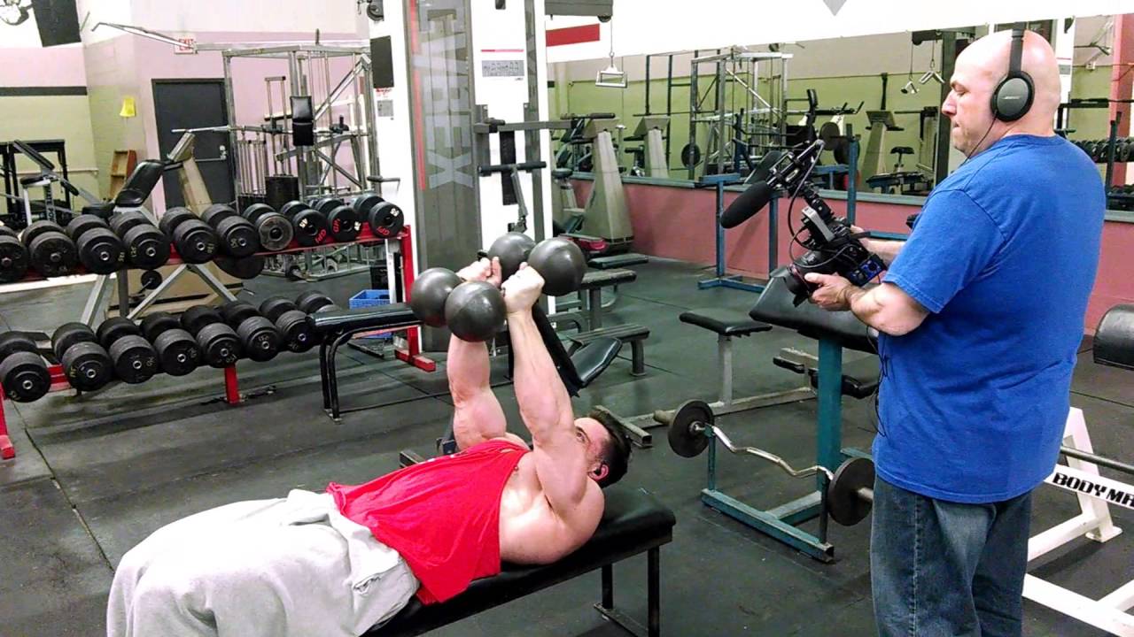 Josh Halladay visits Greg Longs Gym