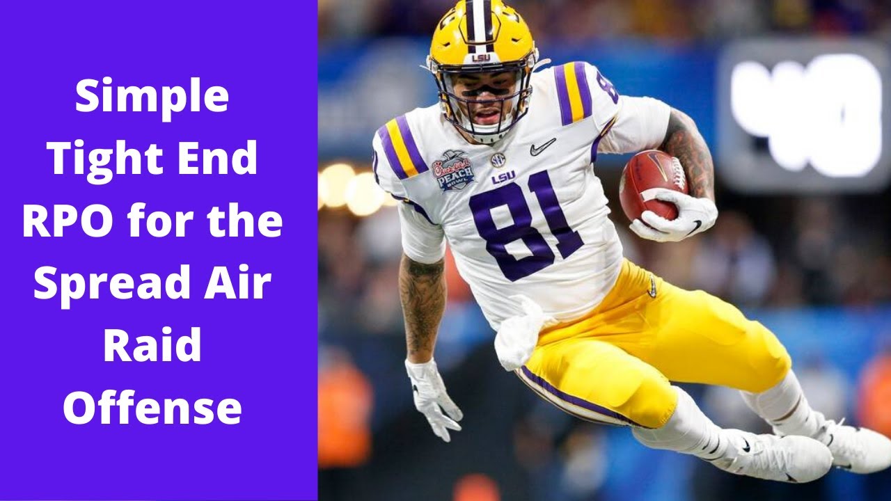 Simple Tight End RPO for the Spread Air Raid Offense