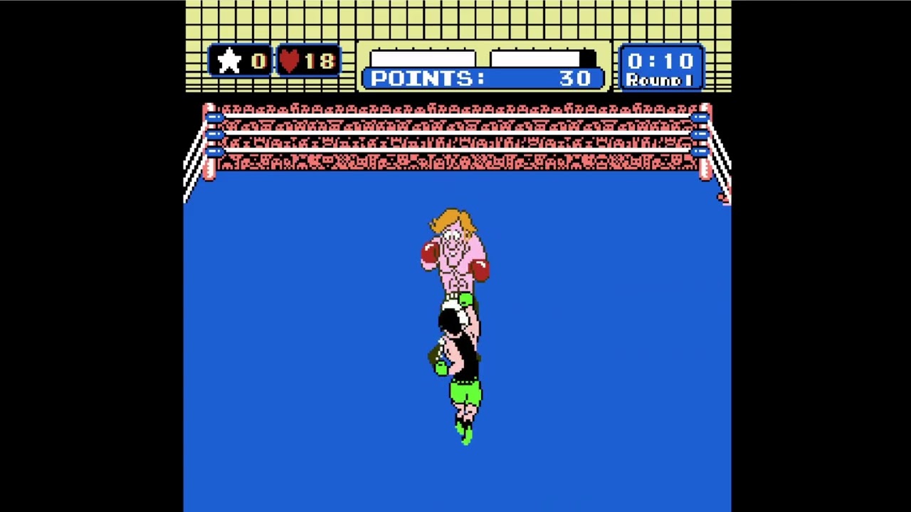 Mike Tyson's Punch-Out!! - Glass Joe 1st Round KO (