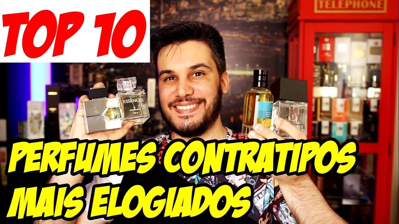 PERFUMES CONTRATIPOS MAIS ELOGIADOS DA MINHA COLEÇÃO - TOP 10