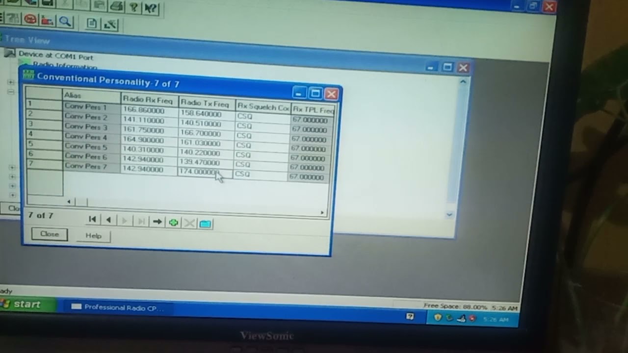 program ht motorolla gp328