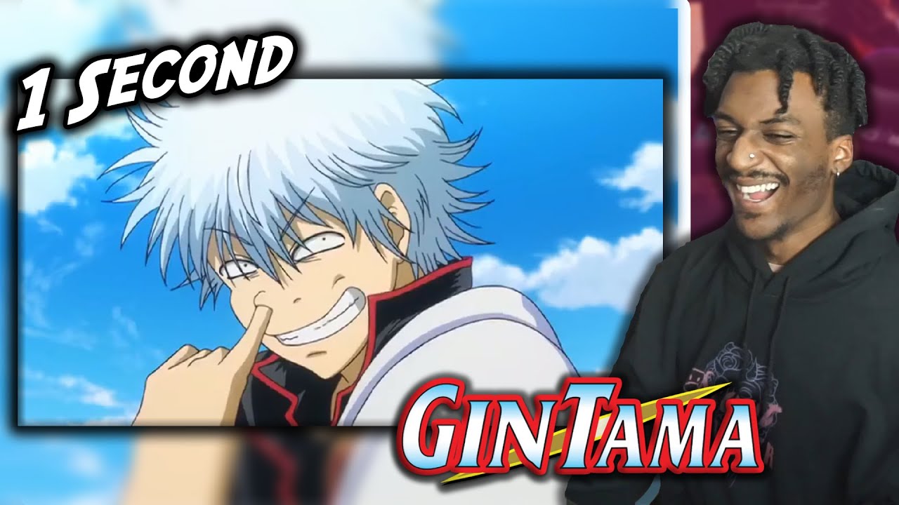WHY IS THIS SO FUNNY?! 😂| 1 Second From Every Gintama Episode REACTION |