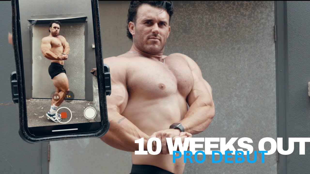 10 WEEKS OUT | DAY IN THE LIFE | PRO DEBUT PREP